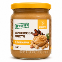 Натуральная паста из арахиса с добавлением фиников