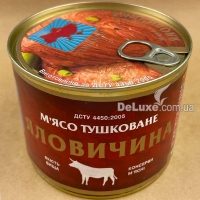 Тушёнка говяжья ДСТУ высший сорт, банка