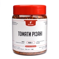 Сушеные кусочками томаты в банке 100 г